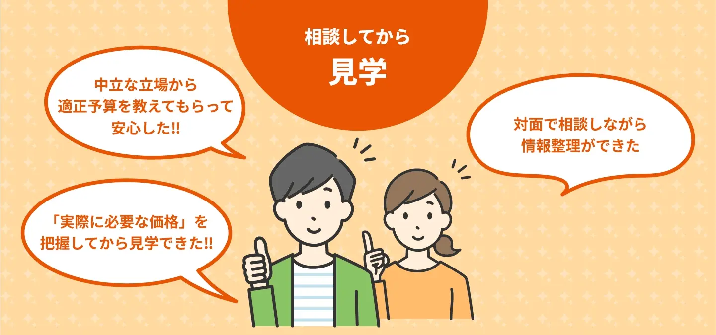 相談してから見学